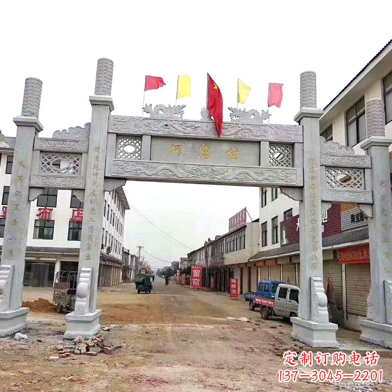 绵阳传统文化的珍贵遗产——牌坊雕塑