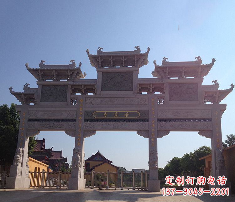 绵阳牌坊雕塑——传承民间艺术的精髓