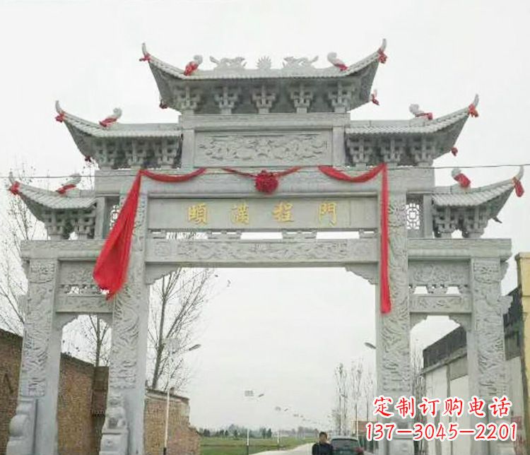 绵阳牌坊雕塑纪念历史,传承文化
