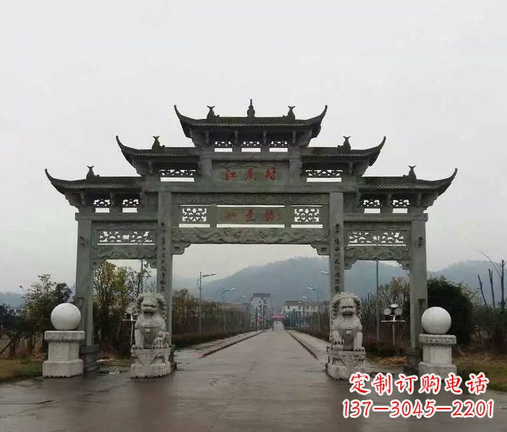 绵阳牌坊石雕传承民间文化
