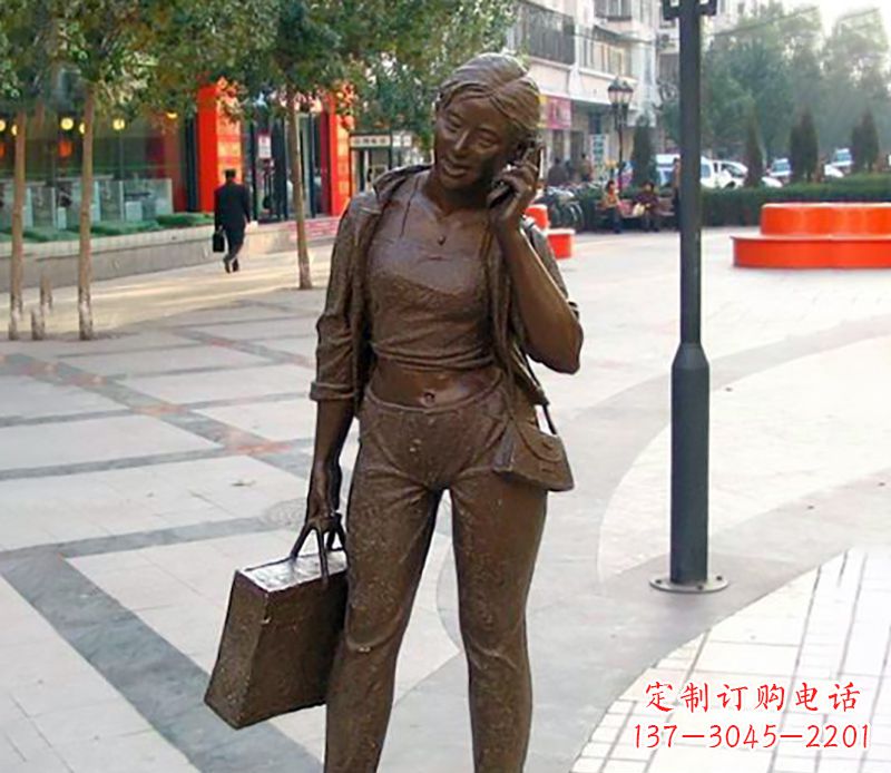 绵阳通话女性雕塑