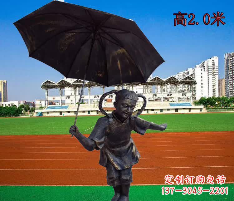 绵阳女孩的梦想雕塑