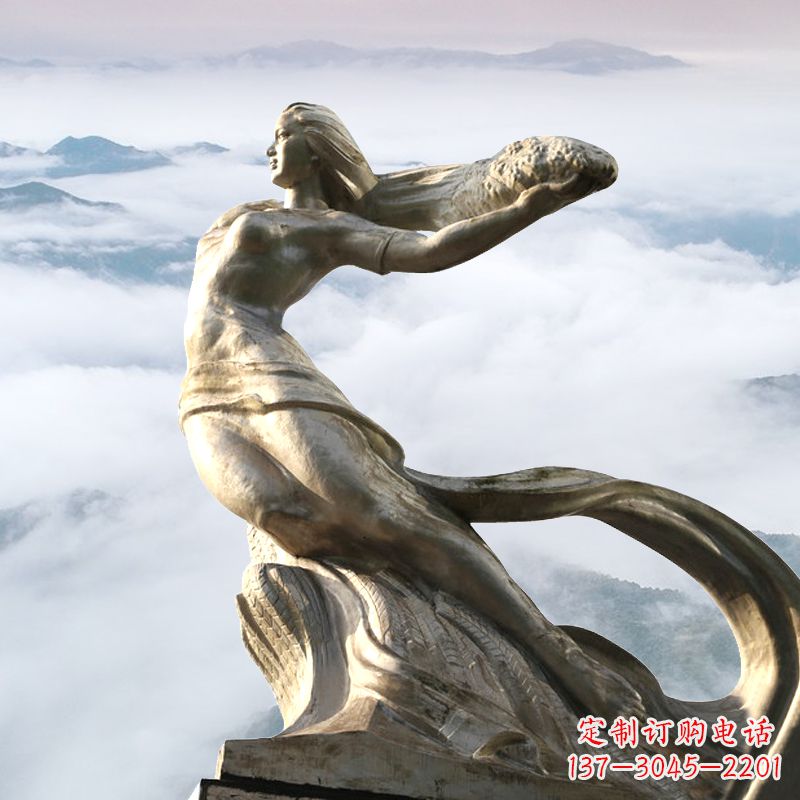 绵阳女娲补天——神话中的传奇雕塑