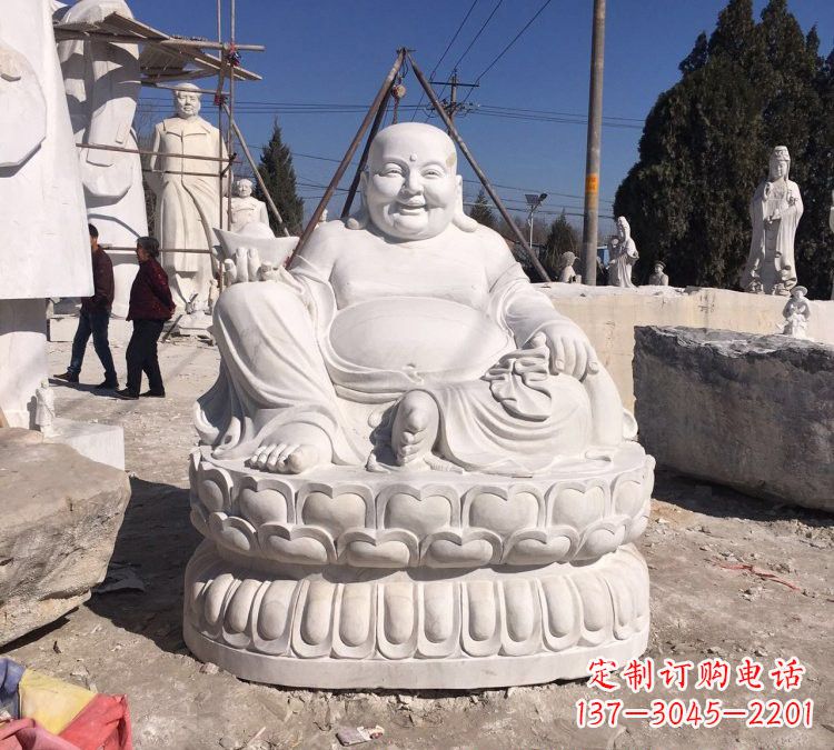 绵阳大肚弥勒佛石雕