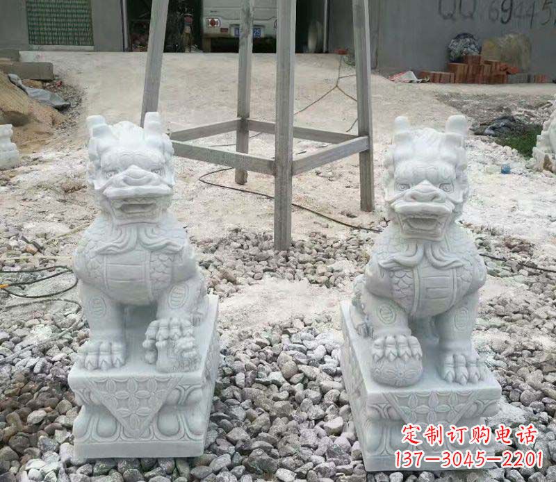绵阳麒麟门口镇宅招财石雕
