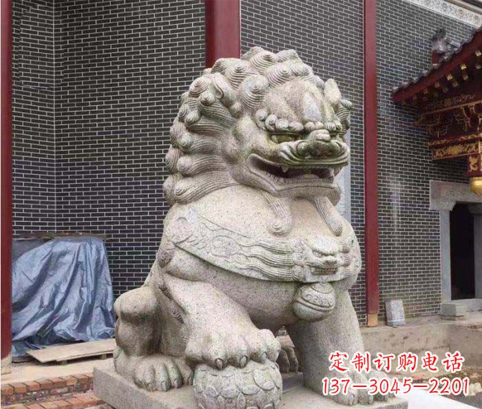 绵阳巨型大理石狮子雕塑