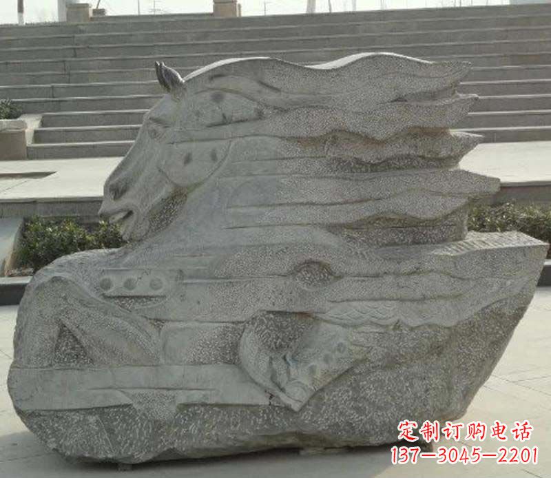 绵阳大理石马雕百年传统的精美杰作
