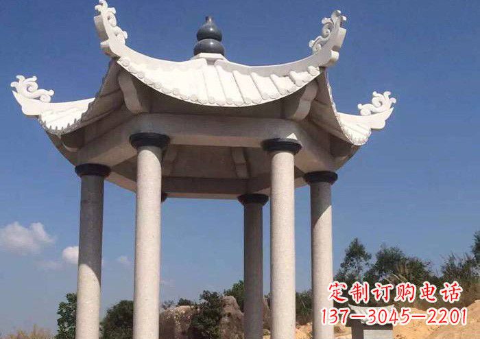 绵阳大理石凉亭雕塑——传承古代工艺之精粹