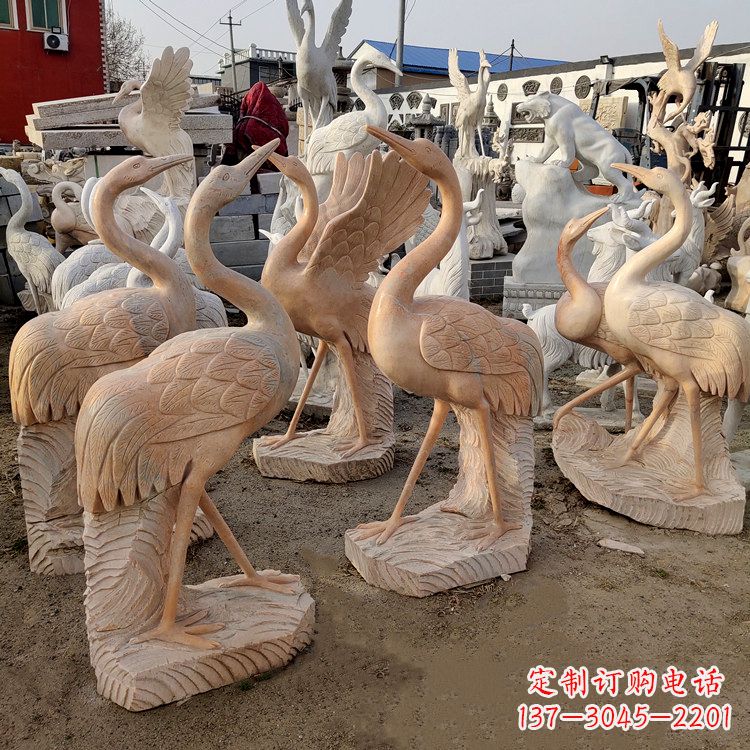 绵阳仙鹤雕塑艺术的经典之作