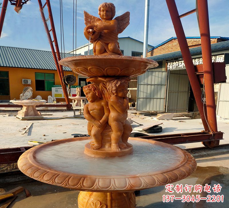 绵阳大理石风水球雕塑传承古老文化