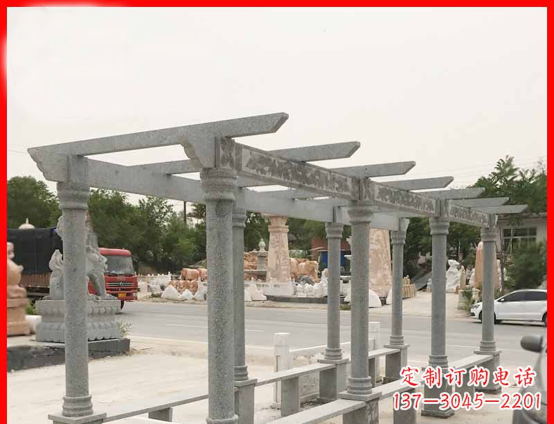 绵阳大理石公园石雕长廊高端定制雕塑