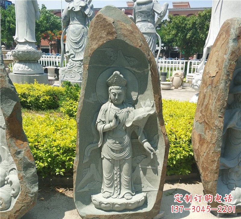 绵阳大理石观音像,以灵性铭刻记忆