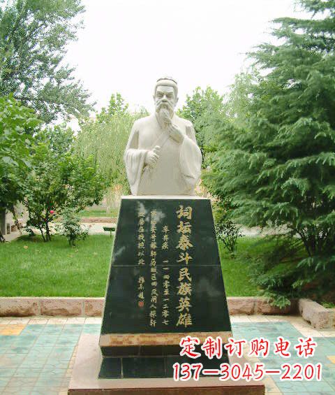 绵阳古代名人雕塑,荟萃中国文化