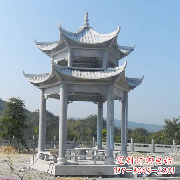 绵阳高雅大理石凉亭雕塑
