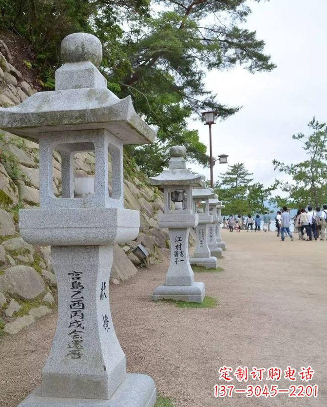 绵阳精美古典大理石宫灯雕塑