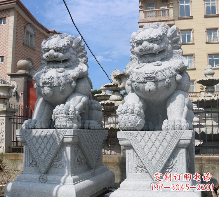 绵阳大理石狮子雕塑,助您拥有完美的家居装饰