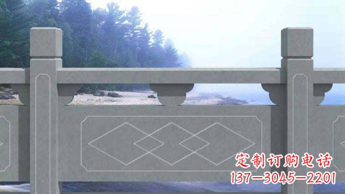 绵阳大理石护城河栏板石雕
