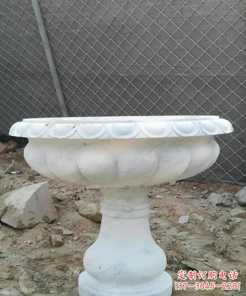 绵阳大理石花盆雕塑