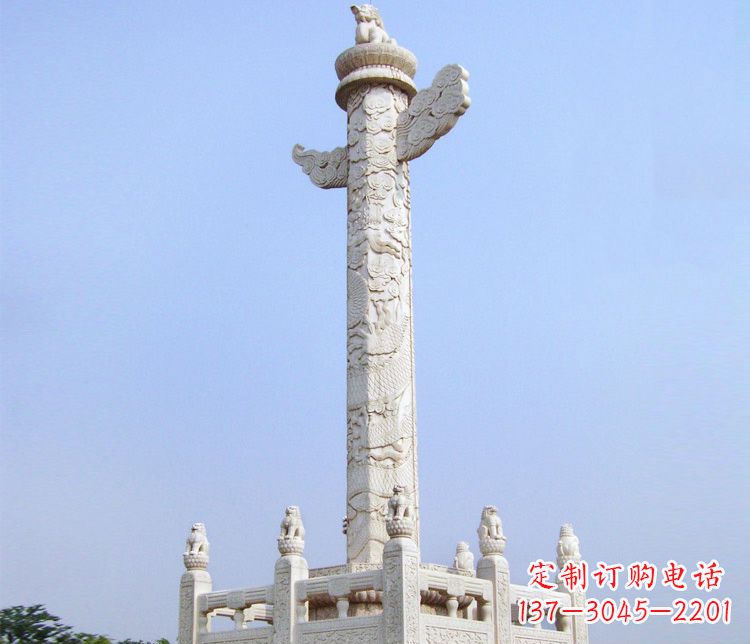绵阳大理石华表雕塑