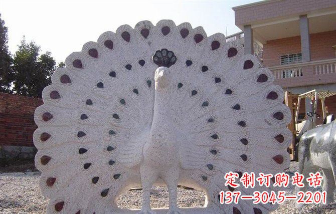 绵阳精美绝伦的孔雀石雕塑