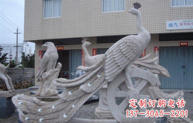 绵阳大理石孔雀石雕塑