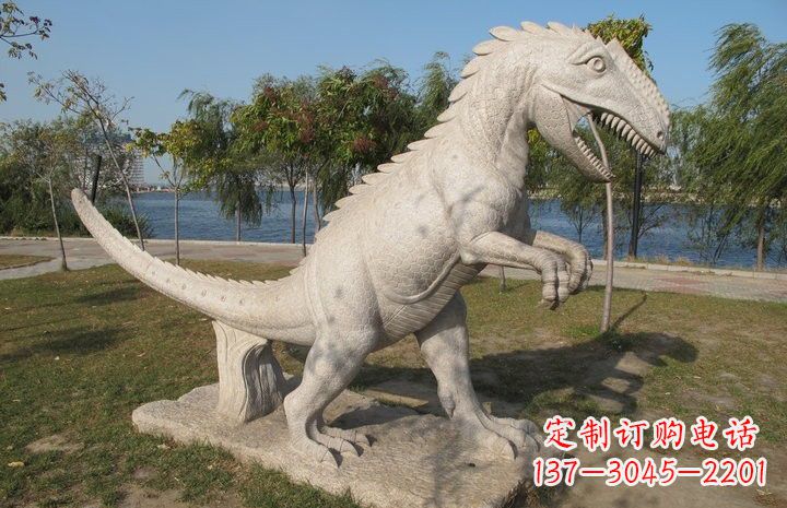绵阳大理石恐龙石雕