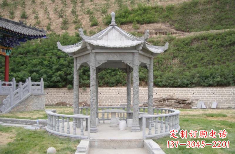 绵阳精美大理石凉亭雕塑