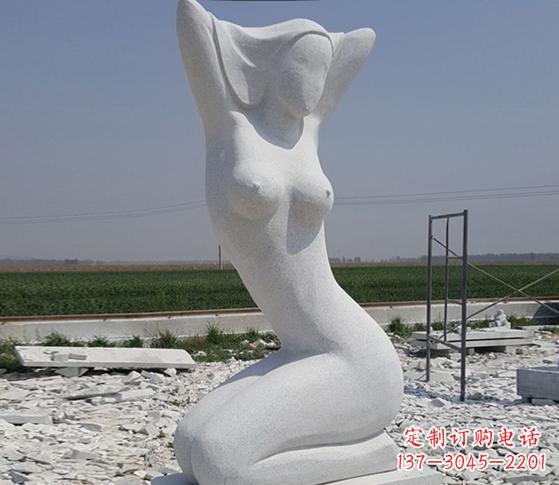 绵阳优雅大理石美女雕塑