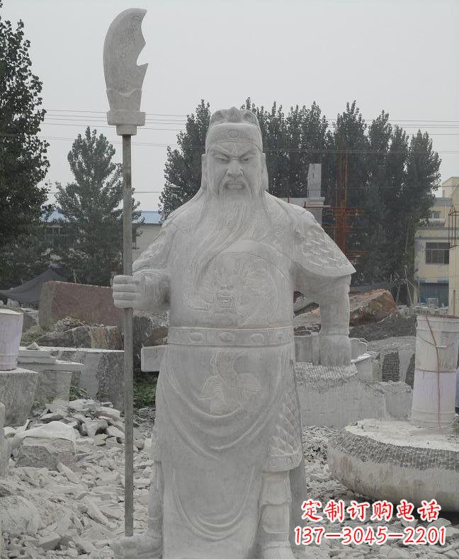 绵阳大理石关公雕塑