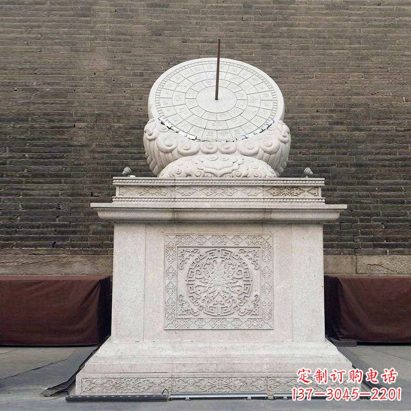 绵阳精美石质日晷雕塑