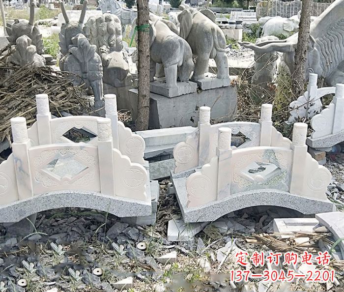 绵阳精美大理石拱桥雕塑