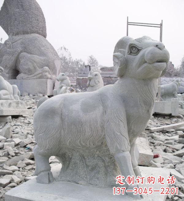绵阳大理石羊雕塑