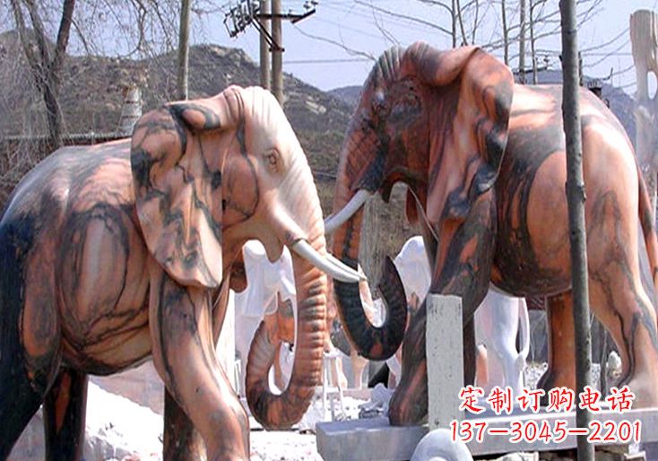 绵阳精美大象雕塑