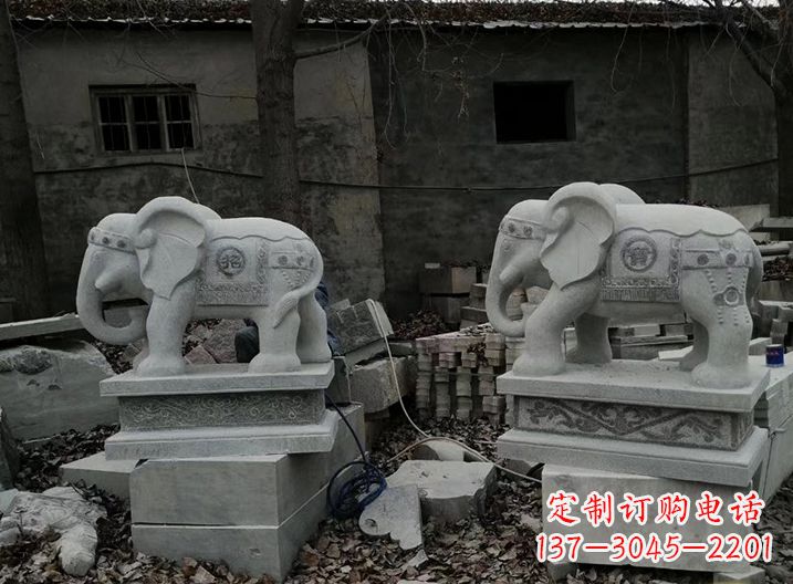 绵阳精美大象雕塑,传承经典之美