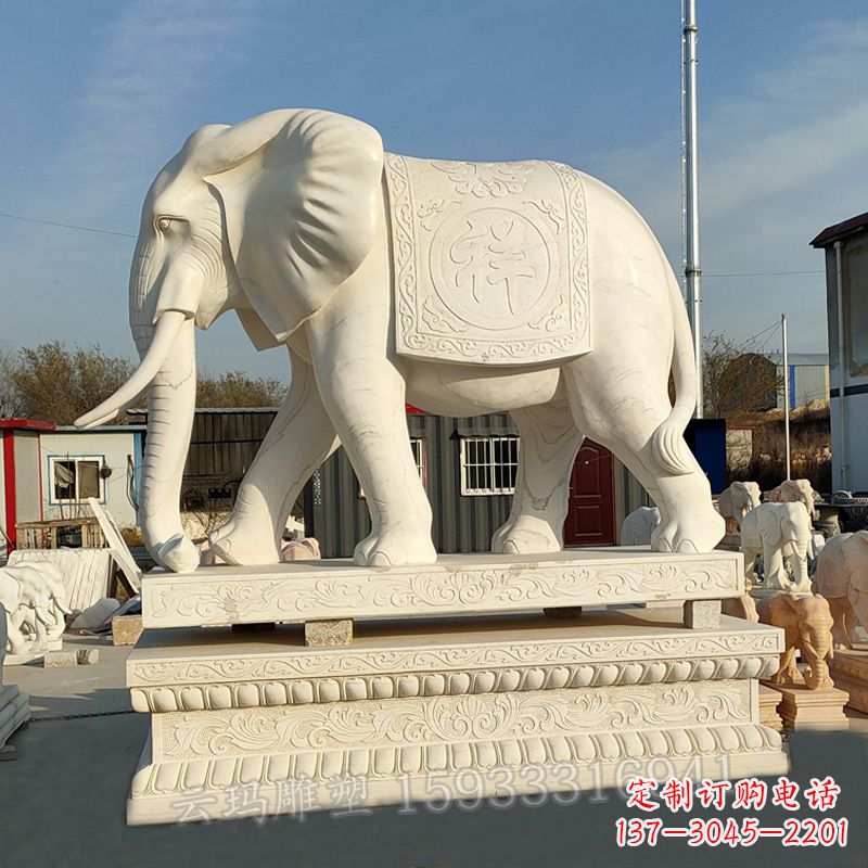 绵阳大象石雕雕刻