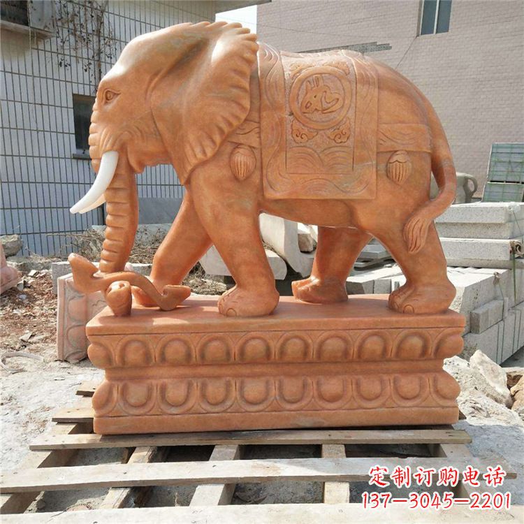 绵阳大象石雕画