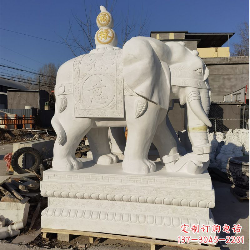 绵阳大象石雕守墓
