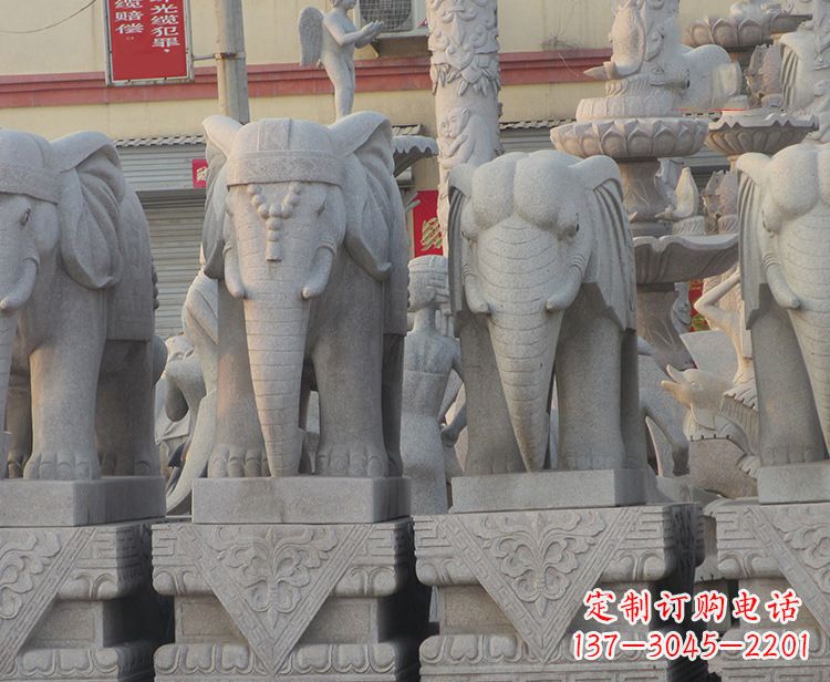 绵阳大象雕塑——唤醒古老传统的精美石艺