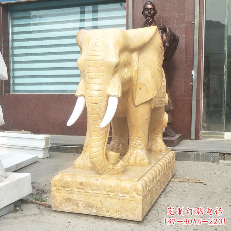 绵阳大象头石雕