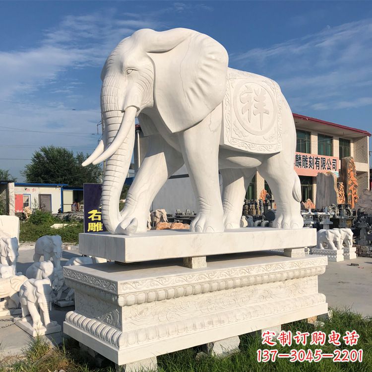 绵阳高品质大象石雕