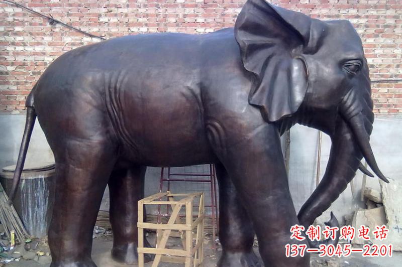 绵阳大象铸铜雕塑
