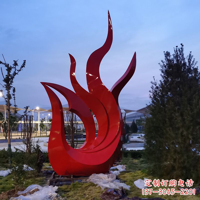 绵阳精致工艺大型不锈钢凤凰雕塑