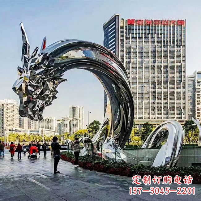 绵阳不锈钢创意动物雕塑