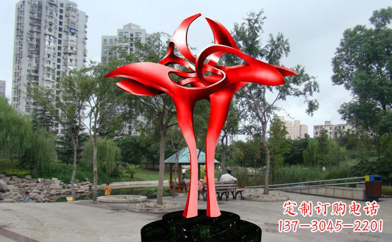 绵阳精美的不锈钢仙鹤雕塑
