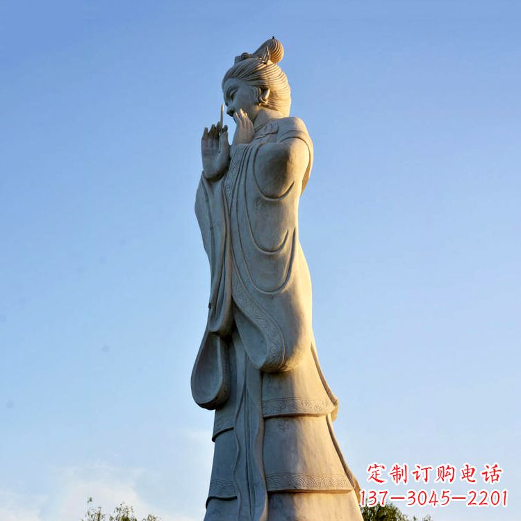 绵阳貂蝉雕塑精美礼品,赠送古代美女历史人物
