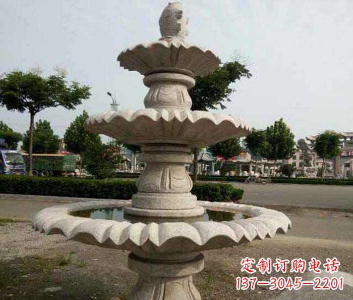 绵阳大型多层喷泉石雕