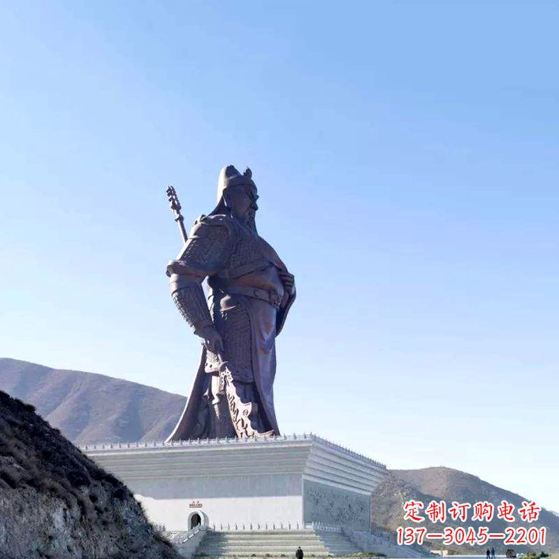 绵阳关公铸铜雕塑——传承三国历史文化的精美雕塑