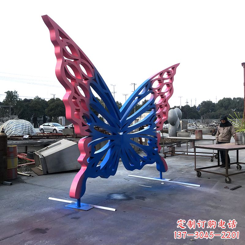 绵阳不锈钢蝴蝶雕塑
