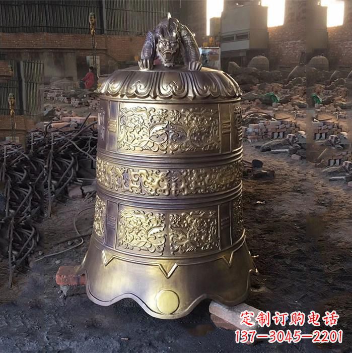 绵阳悠久历史的铜钟雕塑——传承无声的魅力