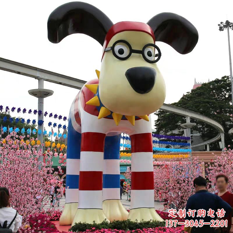 绵阳大型动物雕塑-增添商场广场景观美陈